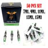 50PCS Tatmate Spark Disposable Tattoo Cartridge Needle Sets Mixed Assorted Sizes RL, RS, RM, M1 (M1/Magnum Set) view 2