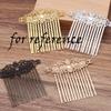 2 Pcs Gold Carved Flower Vines Chinese Style Hairpin Decorative Hair Combs DIY Bridal Hair Accessories Hair Pin view 3