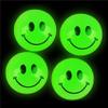 Rubber Bouncing Balls, Glow-in-The-Dark Smile Face Bouncing Balls, 1" Inch, 27mm (144-Pack) view 1