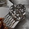 5 Pcs Retro Metal Side Comb Dunhuang Style Hairpin Bronze Topknot Hair Clip DIY Cosplay Hair Accessories Hair Pin view 2