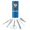 Looney Tunes Taz Wild Man Stainless Steel Manicure Pedicure Grooming Beauty Care Travel Kit view 1