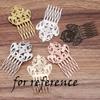 5 Pcs Silver Metal Side Comb Dunhuang Style Hairpin Topknot Hair Clip DIY Cosplay Hair Accessories Hair Pin view 3