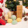 myHomeBody Natural Konjac Facial Sponges - for Gentle Face Cleansing and Exfoliation - with Turmeric Yellow and Aloe Vera, Set of 4 view 2