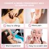 Chengu 202 Pcs Hair Removal Pad Sets Smooth Away Hair Removal Kit 2 Sizes Skin Pad and 200 Pcs Exfoliation Fine Sandpaper for Women Skin Care view 3