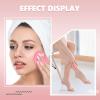 Chengu 202 Pcs Hair Removal Pad Sets Smooth Away Hair Removal Kit 2 Sizes Skin Pad and 200 Pcs Exfoliation Fine Sandpaper for Women Skin Care view 4