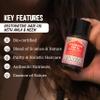 AyurVita Restorative Hair Oil - Amla for Strengthening & Neem for Preventing Dryness and Dandruff - For Dry, Damaged Hair Growth - For Men & Women - 2 fl oz view 2
