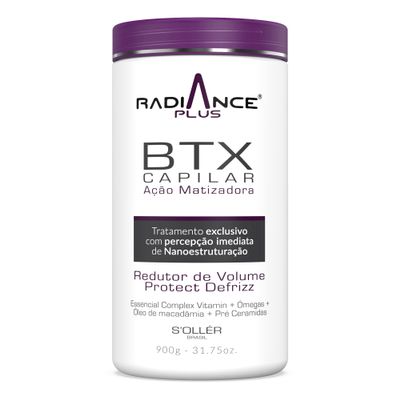 Agi Max Hair Bottox Radiance Plus Volume Reductor, 900 g, Natural Thermal Mask Moisturizer with Hydrating Vitamin E, Omegas, and Nourishing Macadamia Oil, 31.75 oz.