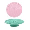 Beaupretty 2pcs Silicone Makeup Brush Cleaning Mat Brush Rinsing Pads for Easy Cleaning of Makeup Tools Lightweight and Portable Beauty Accessories view 1