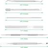 6-Pack Ingrown Toenail File and Lifters, Professional Surgical Stainless Steel Ingrown Toenail Removal Tool Kit, Manicure Treatment Pedicure Tools for Feet Under Nail Cleaner Correction Polish Pain view 2