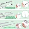 6-Pack Ingrown Toenail File and Lifters, Professional Surgical Stainless Steel Ingrown Toenail Removal Tool Kit, Manicure Treatment Pedicure Tools for Feet Under Nail Cleaner Correction Polish Pain view 4
