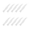 25pcs Transparent Plastic Tweezers Clear Tweezers Pallet Eyelashes Tongs Makeup Plastic Tongs Slant Eyebrow Tweezers Eyelashes Clip Weight Tong Cosmetic Abs Plastic Fake Eyelashes view 1