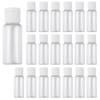 20 Pcs Plastic Bottles with Flip Cap Clear Empty Dispenser Container Refillable Cosmetic Bottles for Shampoo, Liquid Body Soap, Toner, Lotion, Cream (10ml) view 1
