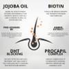 Hair Growth Shampoo with Jojoba Oil & Amber Extract by Lavidoux view 2