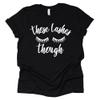 AMAZING RETRO Womens Eyelash Shirt Those Lashes Though Beauty Lashes Girl Artist tee Makeup Beauty T-Shirt (Black-Small) view 1