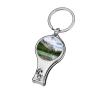 Canada Ohara Lake Yoho National Park with Mountains Nature Scenery Art Photo Nail Cutter Sharpest Sturdy Nail Clipper Fingernail Clippers with Bottle Opener Keychain view 1