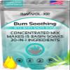 Sitz Bath for Hemorrhoids Soothing 20-in-1 Salts Mix + E Oils, 15 Soaks Concentrate for Toilet Seat Basin  Comfort Relief, Made in USA with Premium Natural Ingredients Including Aloe & Epsom Salts view 1