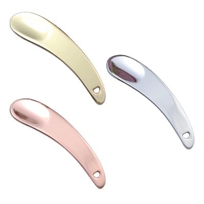 Beaupretty Eye Cream Spoon 3Pcs Metal Cosmetic Spatula Set for Skincare Application Facial Mask Serum Makeup Mixing and Sampling Travel-Friendly Beauty Scoop Tools