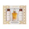 Joon Moisturizing Travel Size Gift Set | Saffron Hair Elixir (1.11 fl oz), Saffron Rose Shampoo (2 fl oz) and Conditioner (2 fl oz) view 1