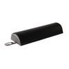 Master Massage 6 inch Half Round Bolster,Semi-Massage Bolster Pillow Cushion,100% PU Upholstery Massage Bolster (Black) view 1