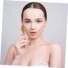 Beaupretty Guasha Massage Tool, Natural Ox Horn Plate Scraping Facial Massage Board for Face and Body SPA Skincare view 2