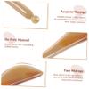 Beaupretty Guasha Massage Tool, Natural Ox Horn Plate Scraping Facial Massage Board for Face and Body SPA Skincare view 4