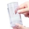 15ml Twist-up Deodorant Containers Clear Empty Plastic Reusable Round Shape Bottom Filling Deodorant Tubes for DIY Travel (6Pcs) view 2