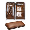 FAMILIFE L07 100% Stainless Steel Ingrown Toenail File and Lifter Double Sided Manicure Pedicure Kit Professional Nail Clippers Set Women 12 Pieces view 2