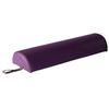 Master Massage 6 inch Half Round Bolster,Semi-Round Massage Bolster Pillow Cushion,100% PU Upholstery Massage Bolster (Purple) view 1