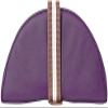 Master Massage 6 inch Half Round Bolster,Semi-Round Massage Bolster Pillow Cushion,100% PU Upholstery Massage Bolster (Purple) view 3