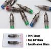 Tattoo Cartridge Needles - Anghie 60pcs Tattoo Needles Mixed 5RL 7RL 9RL 5RS 7RS 9M1 for Liner and Shader view 2
