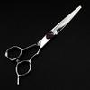 Hair Cutting Scissors, Japan 440c steel red Skull 6 inch hair scissors hair cutting barber haircut thinning shears Hairdresser scissors BY ZZYY (Color : Set with bag) view 4