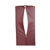 Master Massage 6 inch Half Round Bolster,Semi-Round Massage Bolster Pillow Cushion,100% PU Upholstery Massage Bolster (Burgundy) view 4
