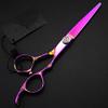 Hair Cutting Scissors, Upscale professional Japan 440c 6 inch Purple Plum cut hair scissors cutting barber makas thinning shears hairdressing scissors BY ZZYY (Color : Cutting) view 1