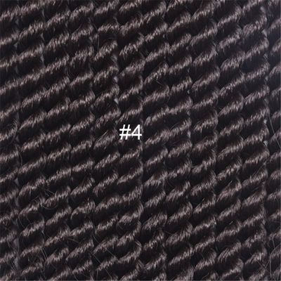12" 18"12Roots/Pack Senegalese Big Crotchet Hair Extensions Synthetic Ombre Braiding Hair Crochet Braids 18 Colors #4 18inches 5Pcs/Lot