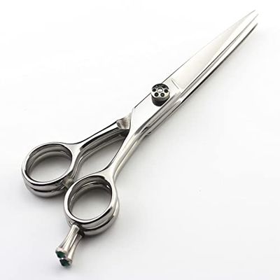 Hair Cutting Scissors, 440c 9cr13 6 inch 2 in 1 cutting + cutting multi blade hair scissors shears hair clipper barber hairdressing scissors BY ZZYY (Color : 2in1)