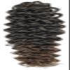 18Inches Synthetic Deep Wave Crochet Hair Bohemian Crochet Braids Ombre Color Deep Wave Braiding Hair Extensions T1B30 18inches 7Pcs/Lot view 1