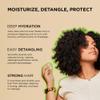 African Pride Moisture Miracle Pre-Shampoo Hair Detangler with Aloe & Coconut Water | Minimizes Breakage, Hydrates & Strengthens | Pre-Poo Treatment for Natural Coils & Curls | 18 oz. view 2