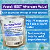 Urban ReLeaf Piercing Relief Sea Salt Concentrate AFTERCARE 6 oz. Bag! Makes 90 Cups! Safely Clean, Soothe, Gently Calm Irritated & Keloid Bump Piercings. Dead Sea Salt, Tea Tree, Rosemary view 2