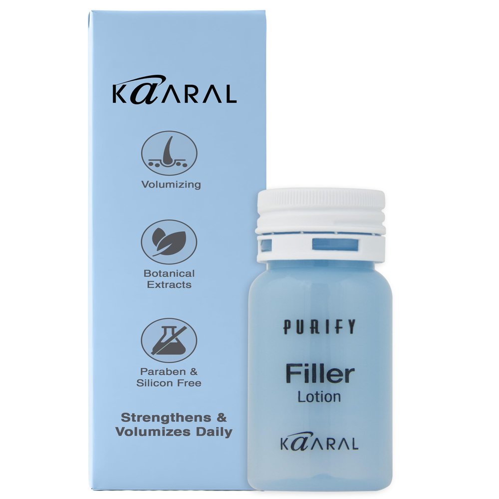Kaaral Purify Filler Lotion - Moisturizing and Hydrating Treatment for Dry or Damaged Hair - Styling and Finishing for Women and Men - Enhancing Daily Hair Care Essentials - 120ml