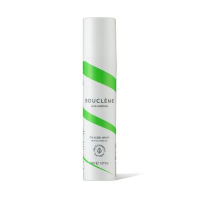 Bouclme Dry Scalp Serum - Anti Dandruff - Flaky, Inflamed Scalps - Curly Hair Care - Add Drops to Shampoo for Instant Relief - 100% Plant Powered and Vegan - 1 fl oz