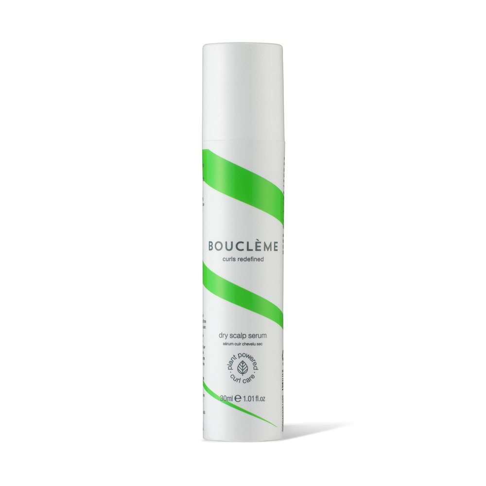 Bouclme Dry Scalp Serum - Anti Dandruff - Flaky, Inflamed Scalps - Curly Hair Care - Add Drops to Shampoo for Instant Relief - 100% Plant Powered and Vegan - 1 fl oz
