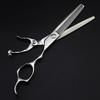 Hair Cutting Scissors, Professional japan 440c 6 inch hair scissors cutting barber haircut salon thinning shears hairdressing scissors BY ZZYY (Color : Thinning) view 1