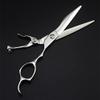 Hair Cutting Scissors, Professional japan 440c 6 inch hair scissors cutting barber haircut salon thinning shears hairdressing scissors BY ZZYY (Color : Thinning) view 3
