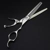 Hair Cutting Scissors, Professional japan 440c 6 inch hair scissors cutting barber haircut salon thinning shears hairdressing scissors BY ZZYY (Color : Thinning) view 4
