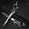 Hair Cutting Scissors, Professional japan 440c 6 inch hair scissors cutting barber haircut salon thinning shears hairdressing scissors BY ZZYY (Color : Set) view 1
