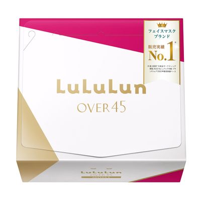 Lululun 32 Sheet Anti Aging Face Mask for Women & Men, Daily Face Masks Skincare with Camellia, Ginseng Extract & Collagen, Facial Mask & Sheet Mask from Japanese Skincare Over45 MOIST