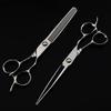 Hair Cutting Scissors, Professional japan 440c 9cr13 steel 6 ' bearing hair scissors cutting barber tools haircut thinning shears hairdresser scissors BY ZZYY (Color : 6 inch set) view 1