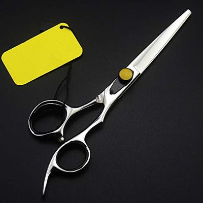Hair Cutting Scissors, Professional 6 inch Japan 9cr13 shears cutting barber cut hair scissors makeup hairdressing scissors BY ZZYY (Color : Cutting scissor)