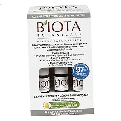 BOTANICALS ADVANCED HERBAL CARE LEAVE-IN SERUM,12 count,0.34 oz.4 pack