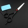 Hair Cutting Scissors, Professional japan 440c 6 inch black cut hair scissors cutting barber haircut thinning shears hairdressing scissors BY ZZYY (Color : Cutting) view 1